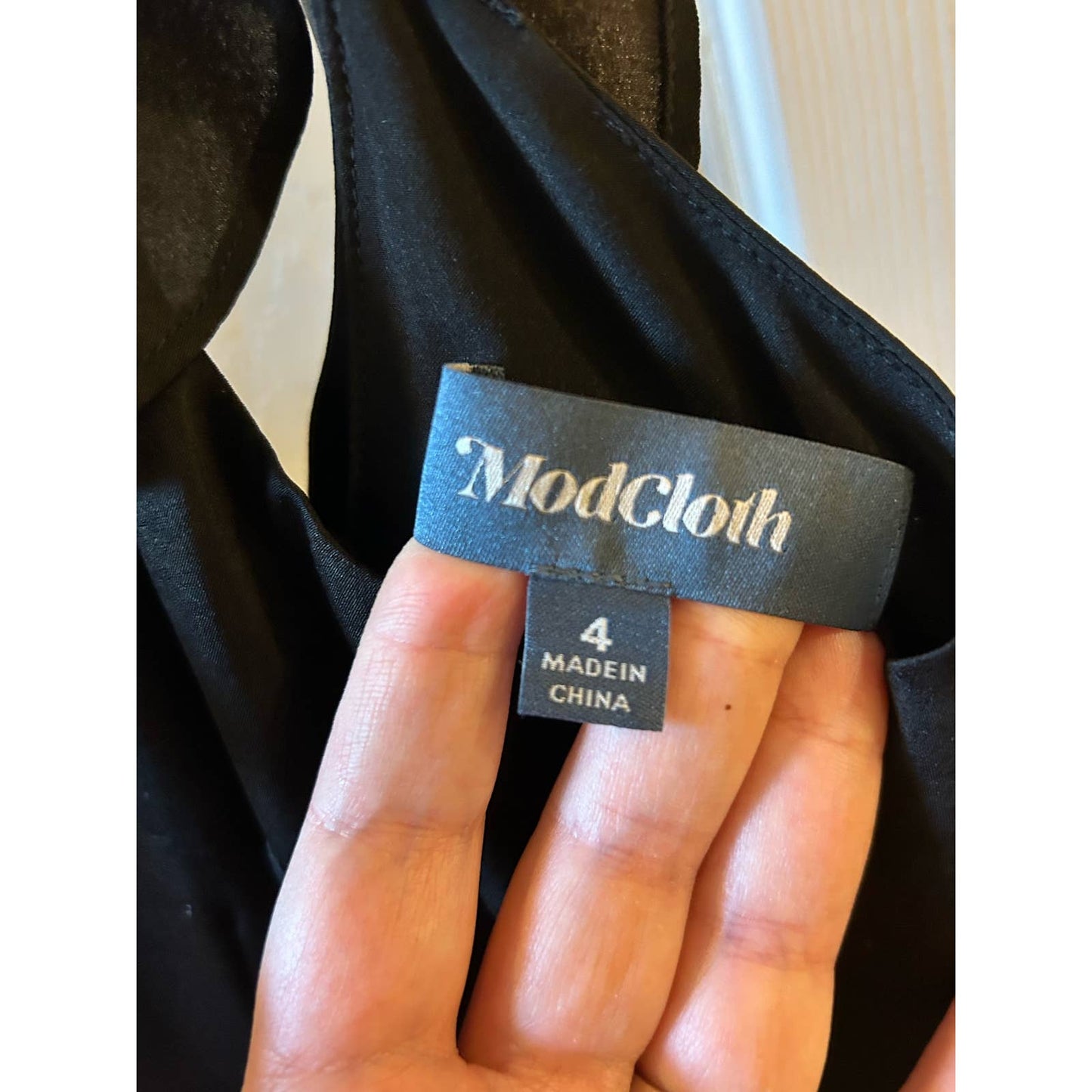 ModCloth Size 4 Black Dress